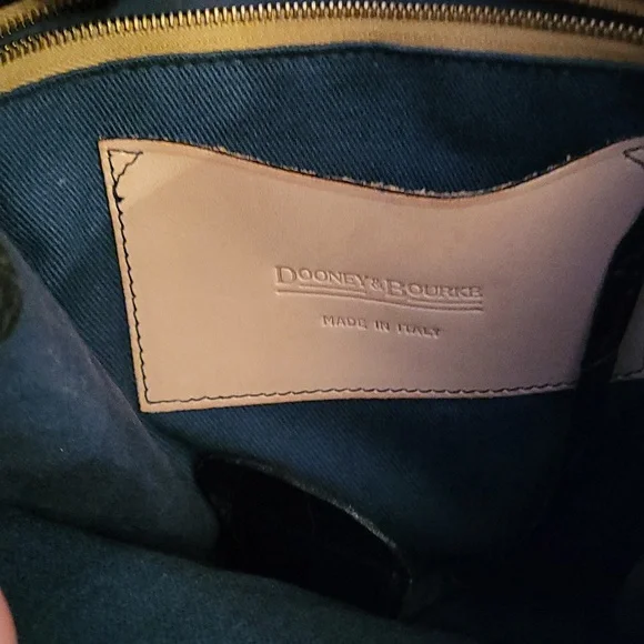 Vintage dooney and bourke black handbag 👜 - Picture 4 of 7